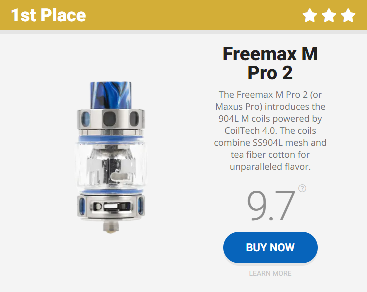 Freemax M Pro 2 Best Sub Ohm Tank