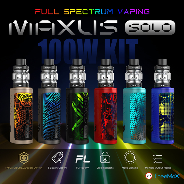 Maxus SOLO 100W Kit by Freemax