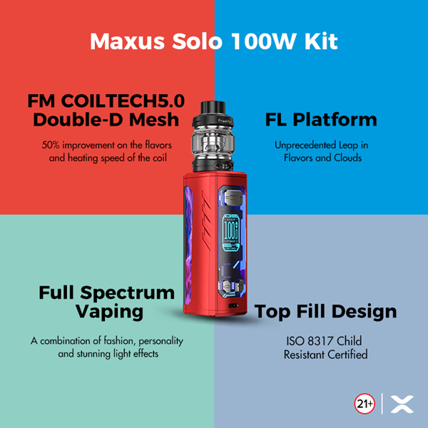 Maxus Solo 100W Main Features